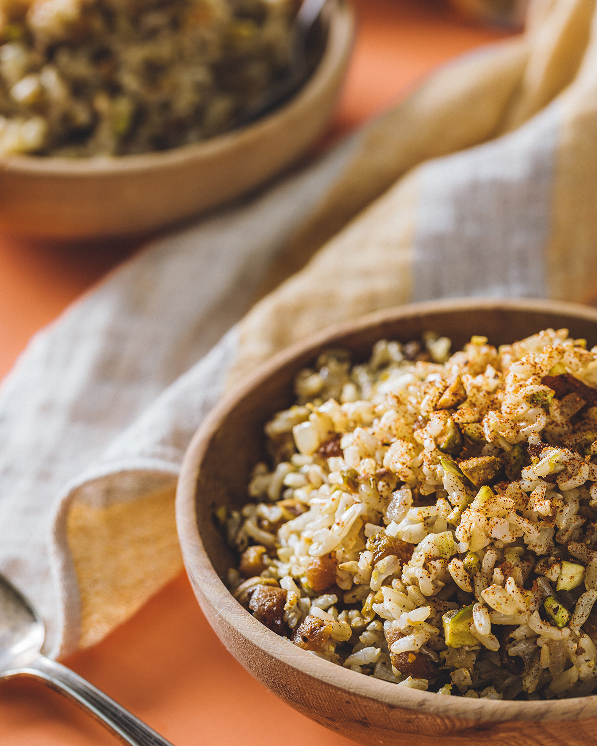Persian rice pilaf with dried apricots