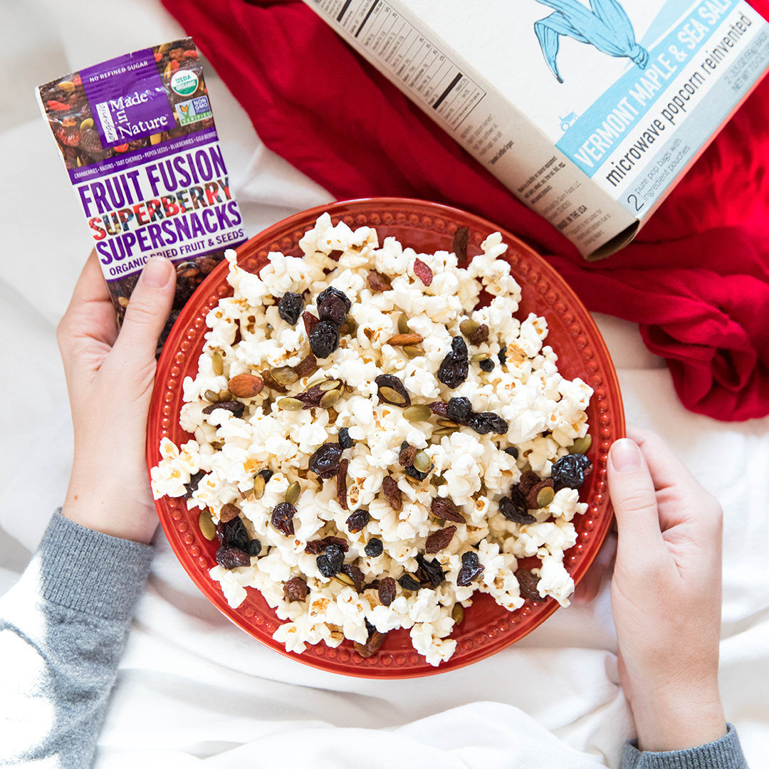 Popcorn + Snacks