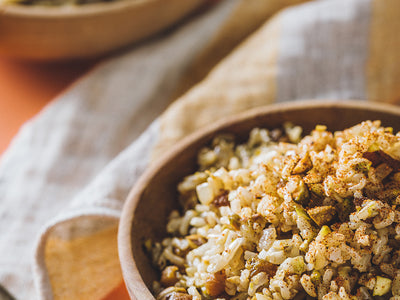 Persian Rice Pilaf with Dried Apricots