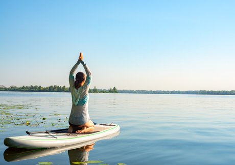 paddle board in water