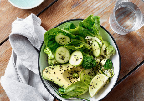 cucumber avocado bowl