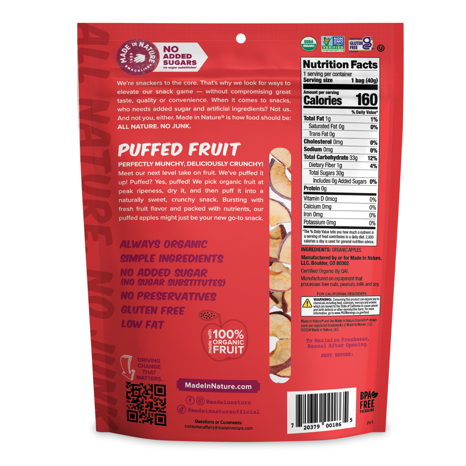 Puffed Apple