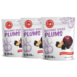 3 packs of dried plums