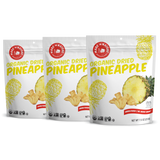 3 packs of dried pineapples