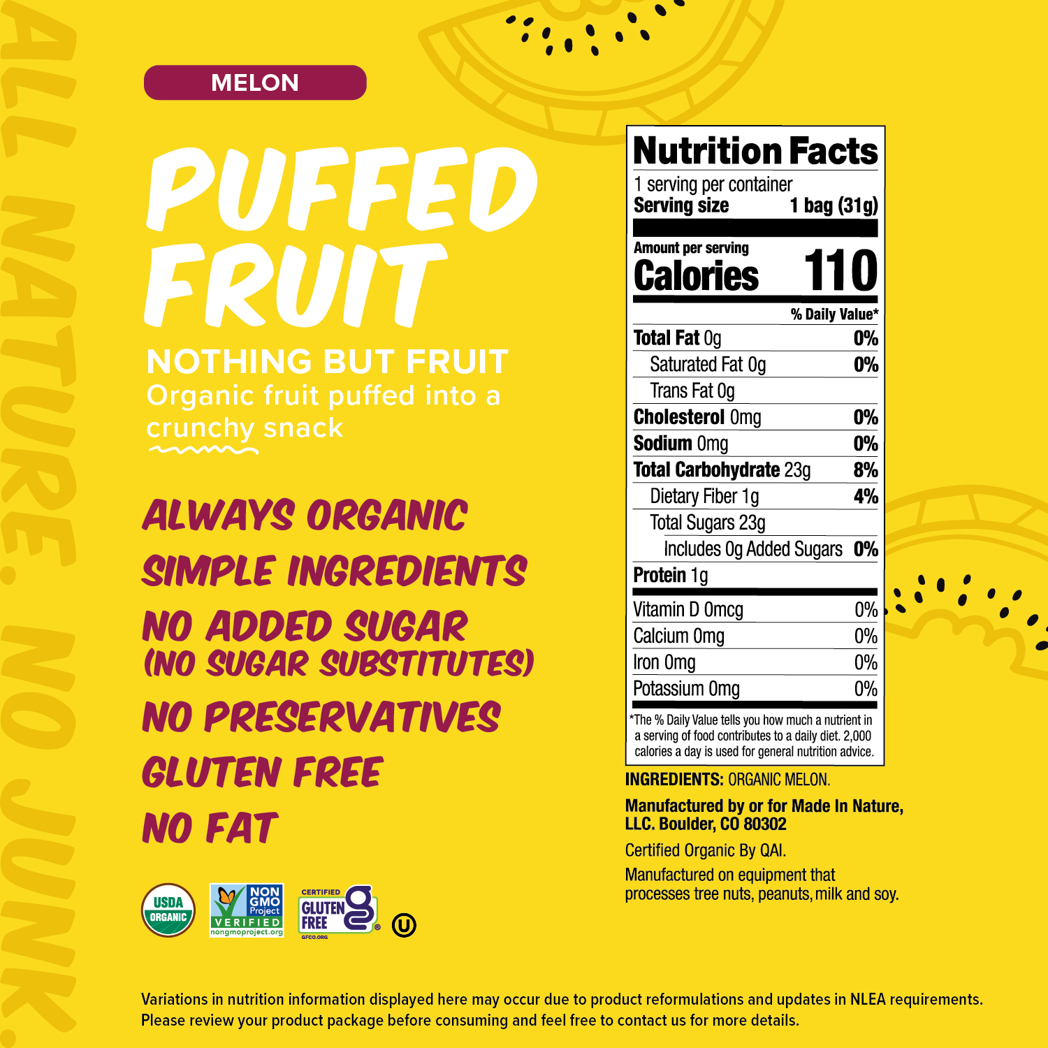 Puffed Melon