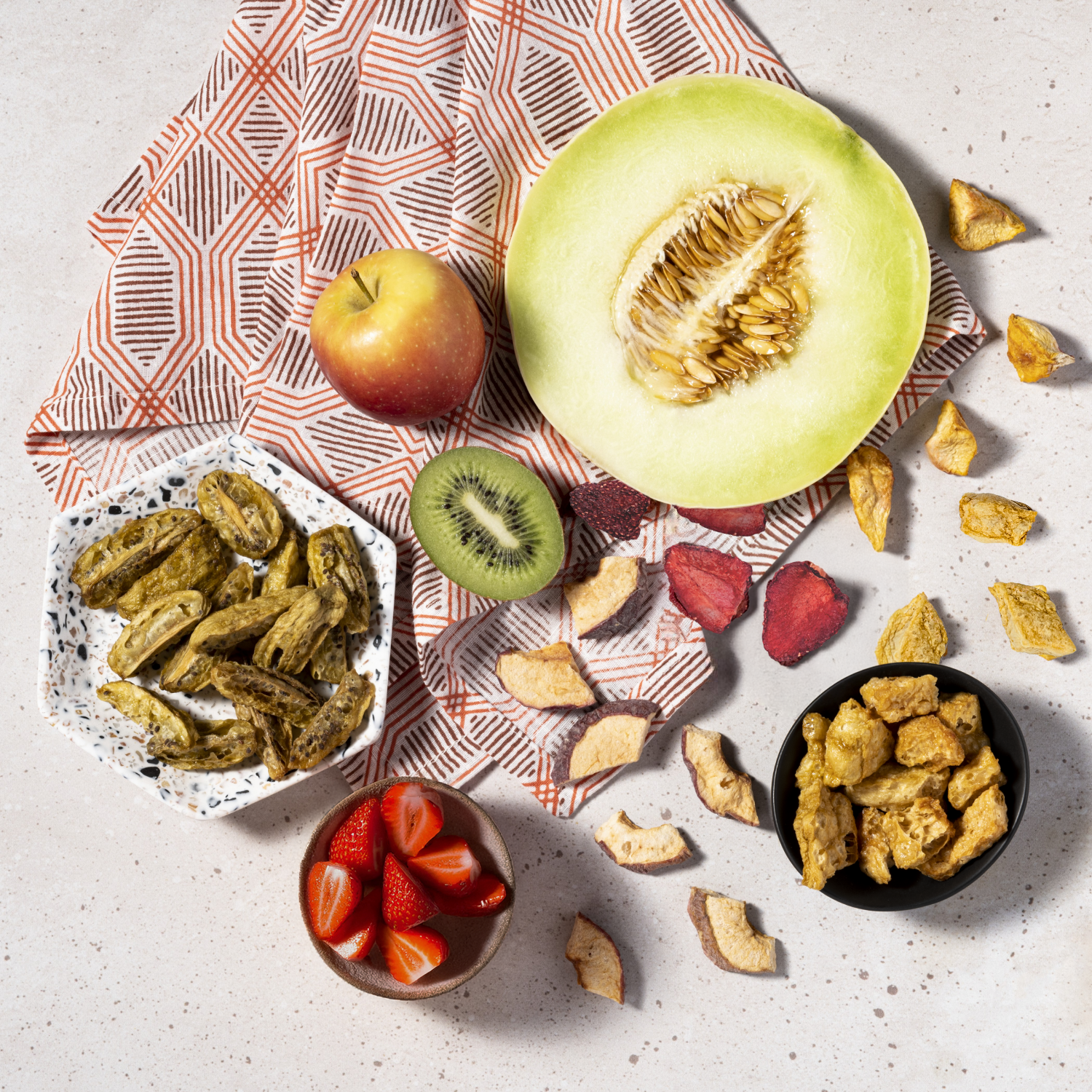 Puffed Fruit Medley