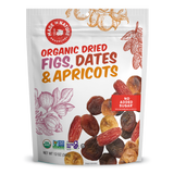 Organic Dried Figs, Dates & Apricots