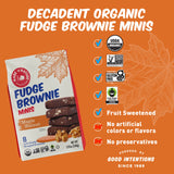 Maple Walnut Fudge Brownie Minis