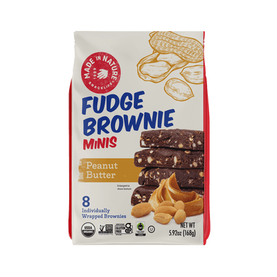 Peanut Butter Fudge Brownie Minis