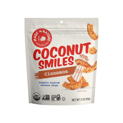 Toasted Cinnamon Coconut Smiles