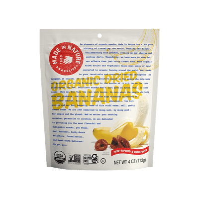 BANNOG40#OR  Organic Banana without Gas (40#) - Pacific Coast Fruit Co.