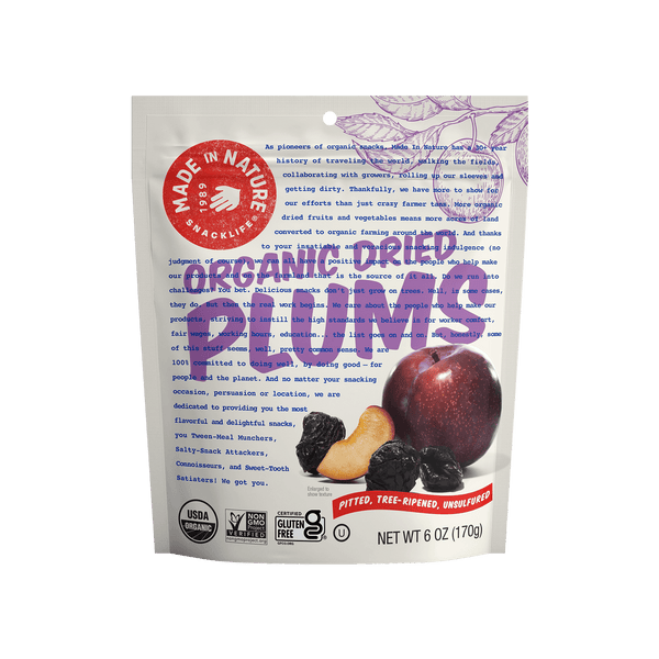 Buy Organic Dried Plums Well Pruned Made In Nature