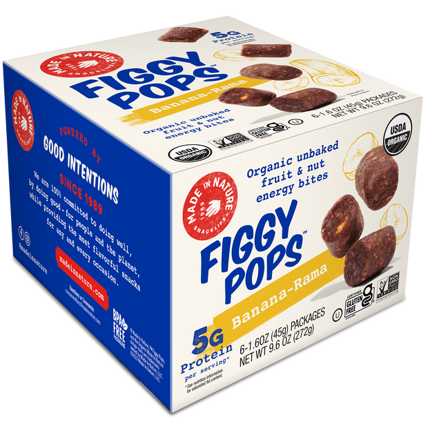 Banana-Rama Figgy Pops (6 pack)