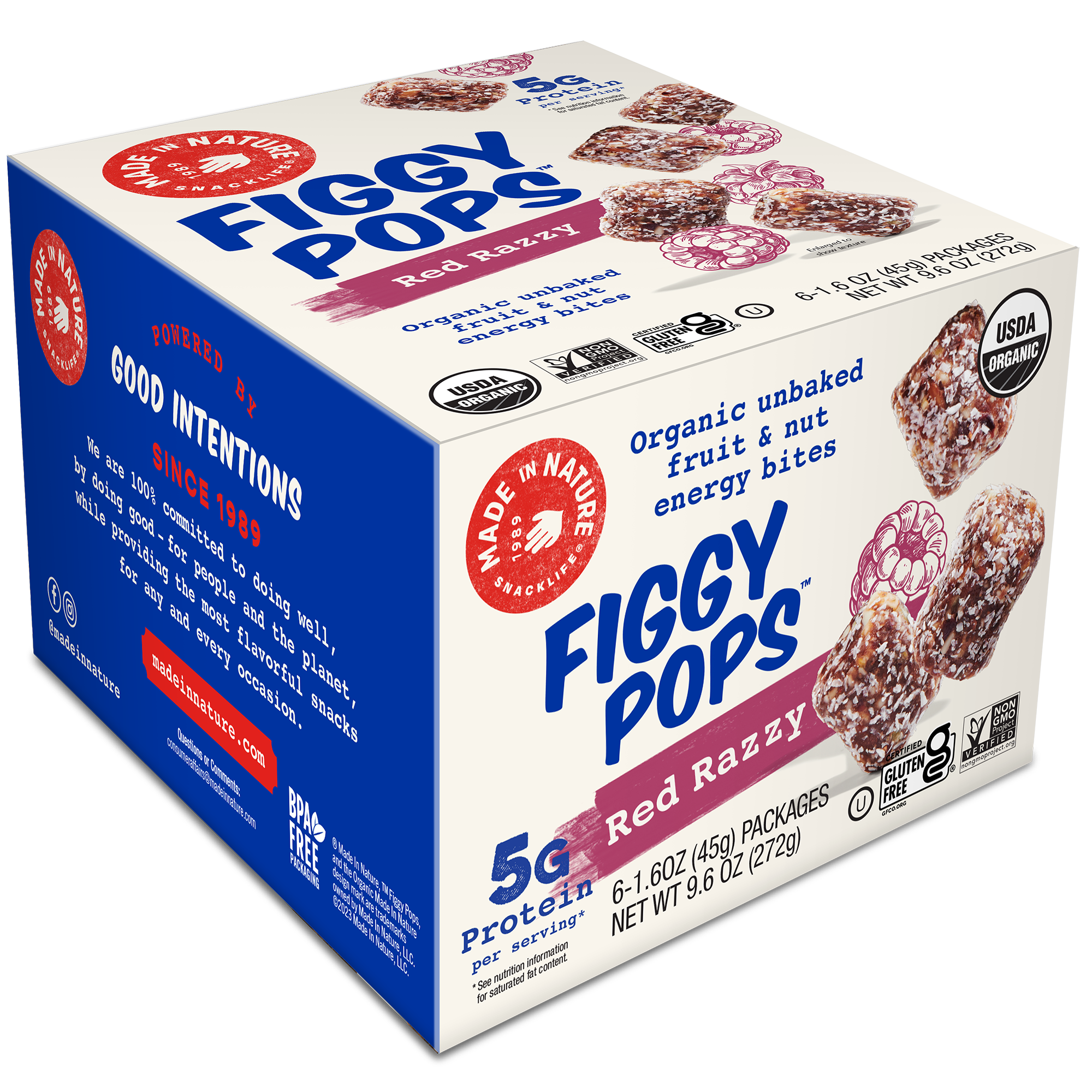 Red Razzy Figgy Pops (6 pack)