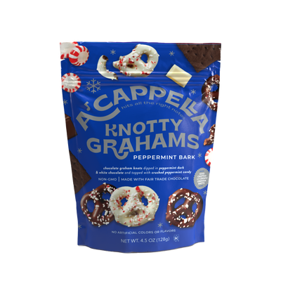 Peppermint Bark Knotty Grahams